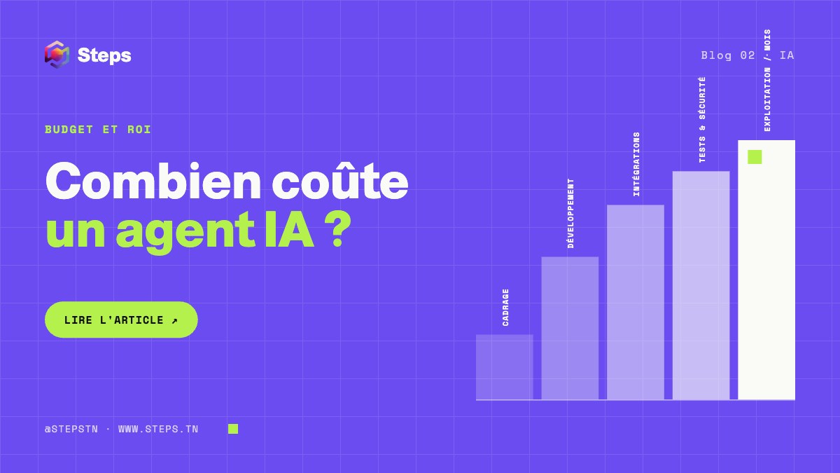 Combien coûte un agent IA ? · STEPS